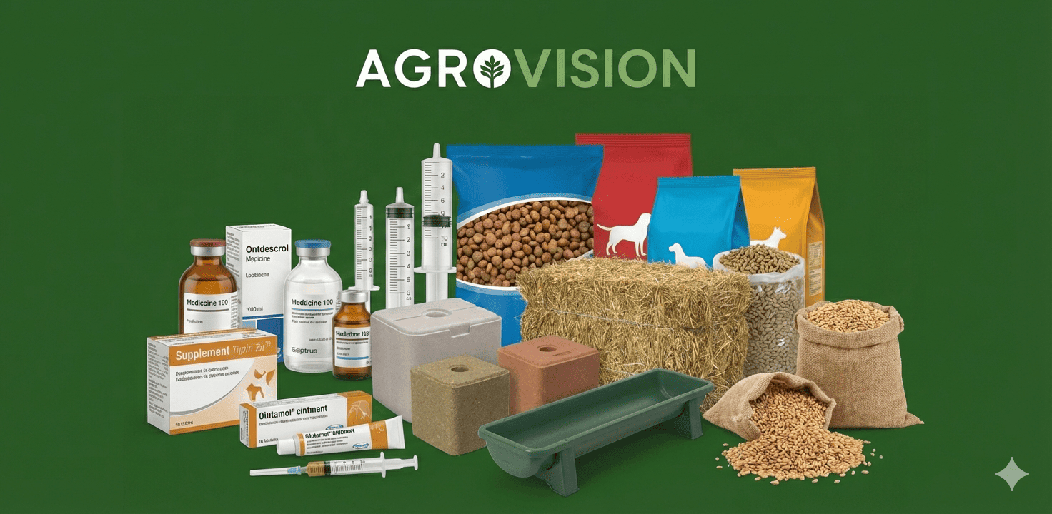 Produits vétérinaires et aliments